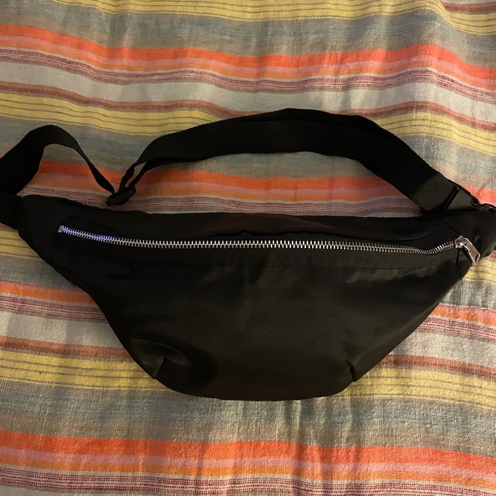 satin fanny pack